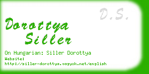 dorottya siller business card